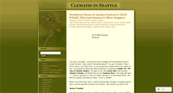 Desktop Screenshot of clematisinseattle.com